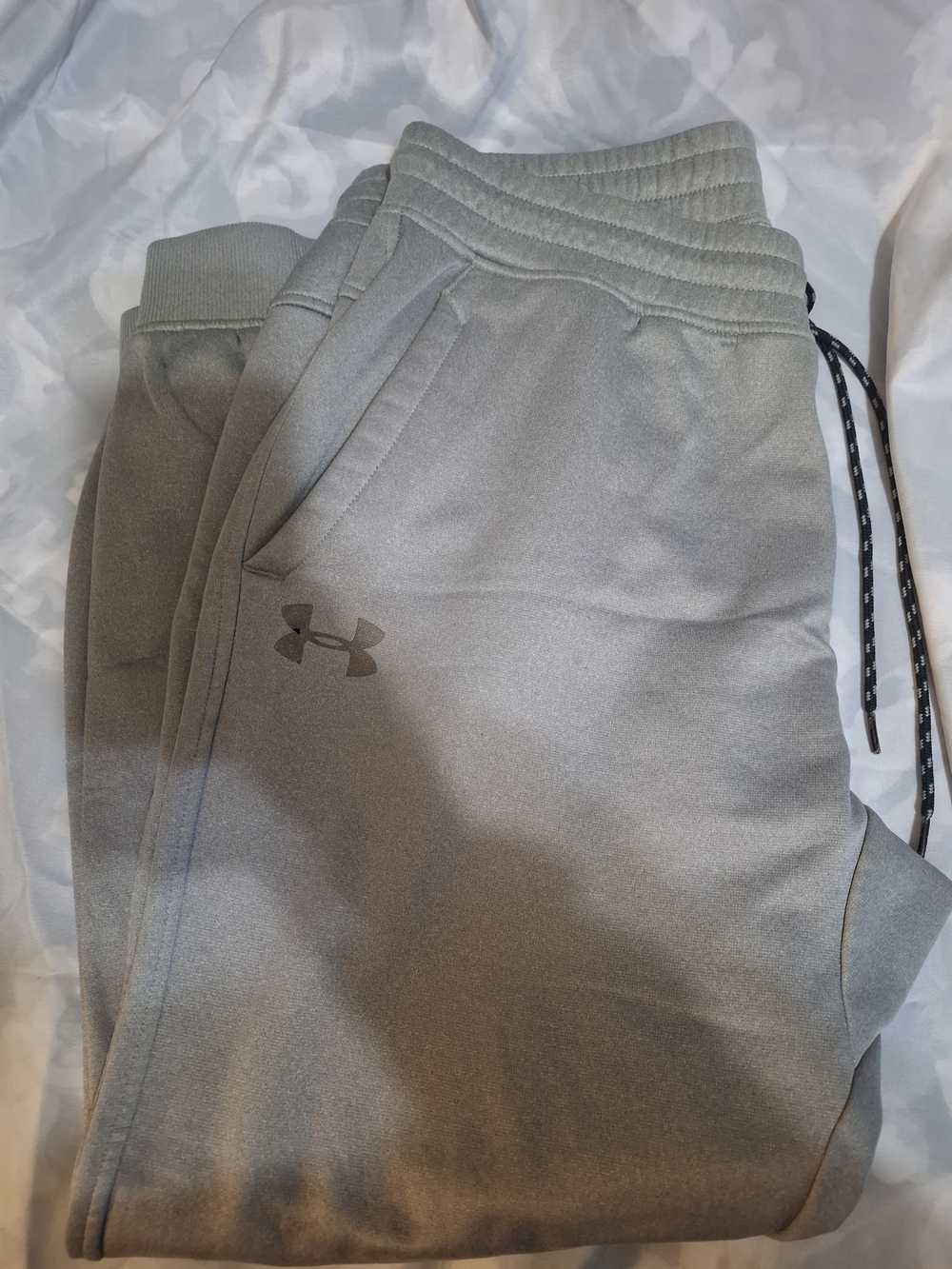 Under Armour Light Gray Athletic Joggers